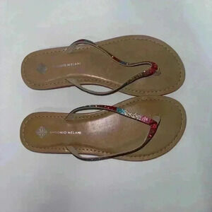 Antonio Melani Sandals /Size 5 1/2 /Multicolor, Rainbow Rhinestones / NEW!